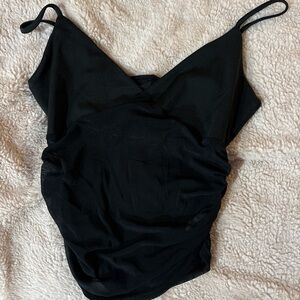 Elegant Black Women's Top